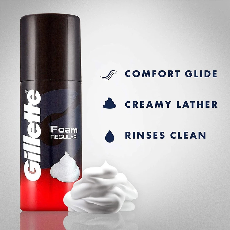 Gillette Classic Regular Pre Shave Foam 196gm
